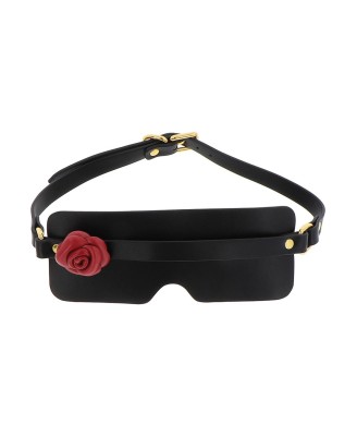 Wild Roses Blindfold Black