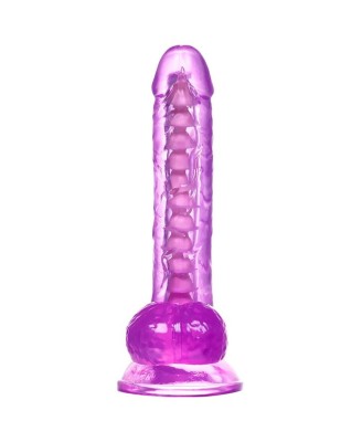 Realistic dildo A-Toys by TOYFA Celiam, TPE, purple, 20.5 cm