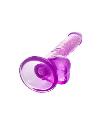 Realistic dildo A-Toys by TOYFA Celiam, TPE, purple, 20.5 cm