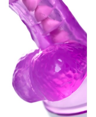 Realistic dildo A-Toys by TOYFA Celiam, TPE, purple, 20.5 cm