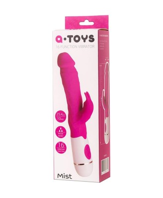 A-TOYS, Vibrator Mist, Silicone, Pink, 25.4 cm