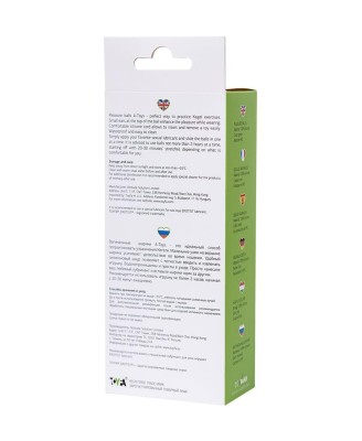 Pleasure balls A-Toys Green
