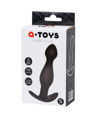 Anal plug A-Toys, size: S black