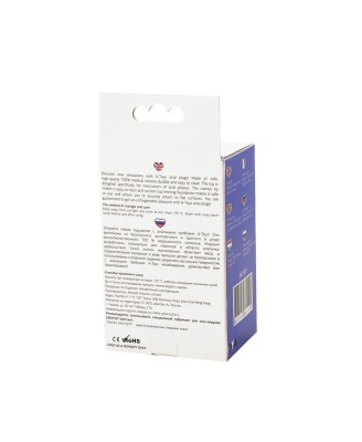 A-TOYS, Anal Plug, Silicone, Purple, 10.2 cm