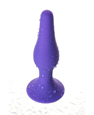 A-TOYS, Anal Plug, Silicone, Purple, 10.2 cm