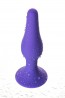 A-TOYS, Anal Plug, Silicone, Purple, 10.2 cm