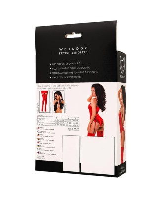 Wetlook Doja bodysuit - red L