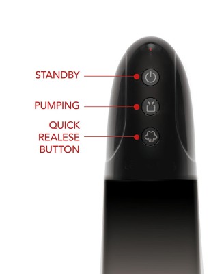 Auto Magnifying Pump Black