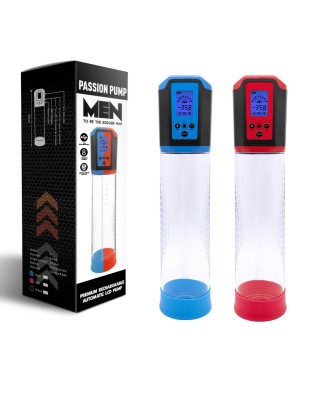 Pompka- PASSION PUMP, PREMIUM RECHARGEABLE AUTOMATIC LCD PUMP