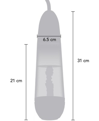 Hidden Desire Fusion X Magnifying Sleeve Penis Pump