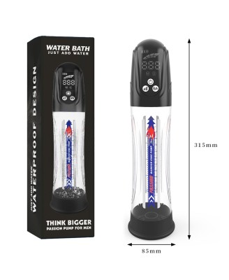 Pompka-Electric water pump, LCD, magnetic USB, 4 speeds