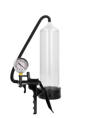 Elite Beginner Pump With PSI Gauge - Transparent