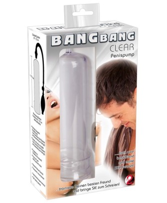 Bang Bang Penis Pump clear - Pompka Erekcyjna