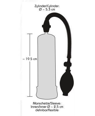 Bang Bang Penis Pump clear - Pompka Erekcyjna