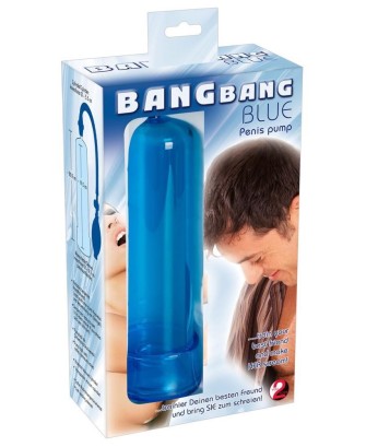 Bang Bang Blue Penis Pump blue