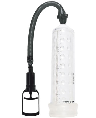 Power Massage Pump with Sleeve Transparent