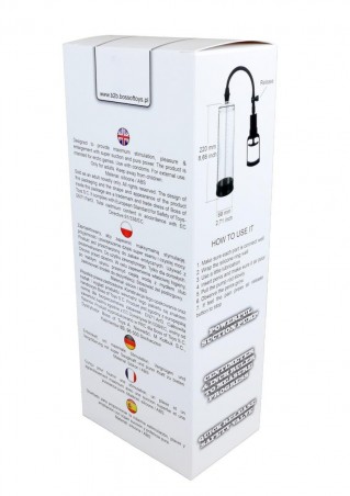 Pompka-Powerpump MAX - Black&Clear