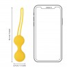 Kegel Ball Exercise Set - Lemonade Yellow