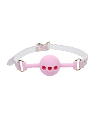 Paris Collection - Silicone Ball Gag - Pink