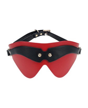 Milan Collection - Blindfold - Black/Red