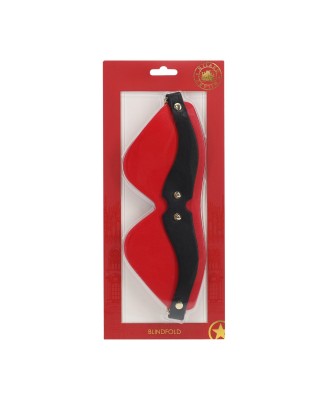 Milan Collection - Blindfold - Black/Red