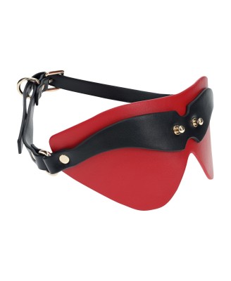 Milan Collection - Blindfold - Black/Red