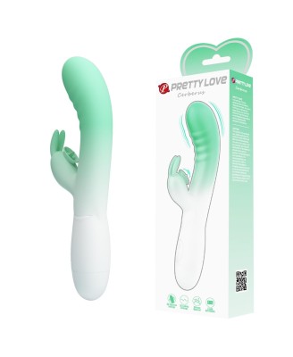 PRETTY LOVE - Cerberus, 30 vibration functions 30 licking settings, Silicone ABS, USB rechargeable