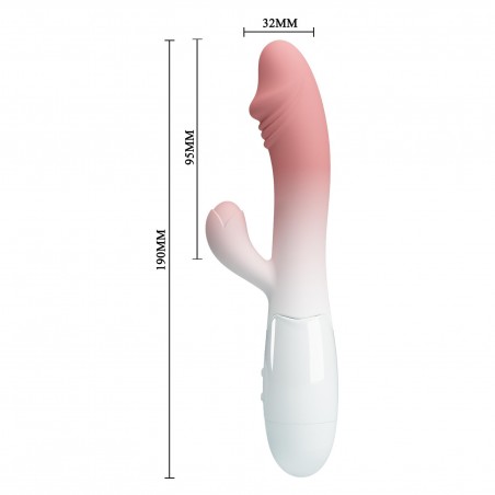 PRETTY LOVE - SNAPPY, light pink, 30 vibration functions