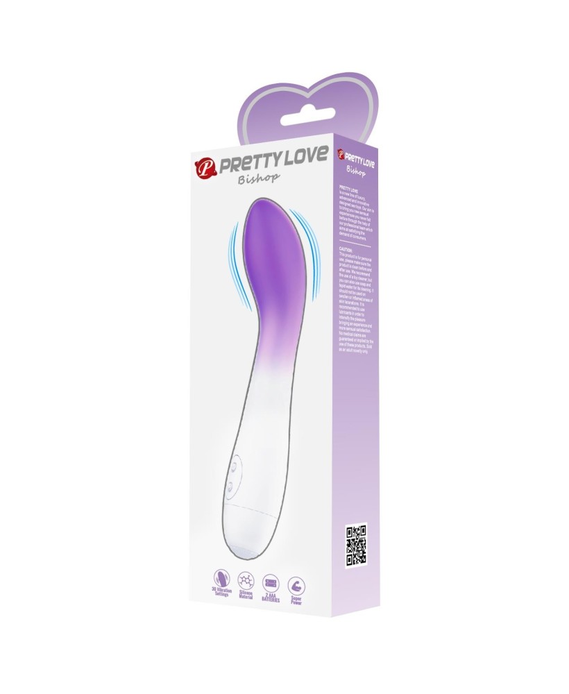 PRETTY LOVE - Bishop, 30 vibration functions, ABS Silicone