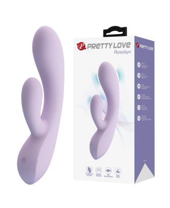 ROSOLYN, 10 vibration functions , USB rechargeable, Silicone