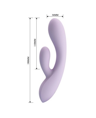 ROSOLYN, 10 vibration functions , USB rechargeable, Silicone