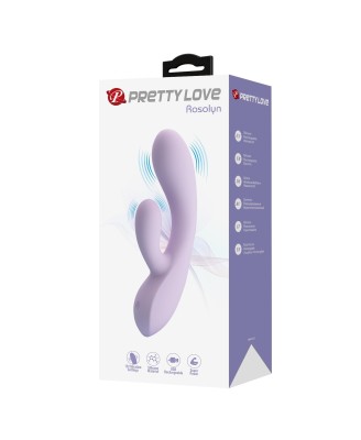 ROSOLYN, 10 vibration functions , USB rechargeable, Silicone