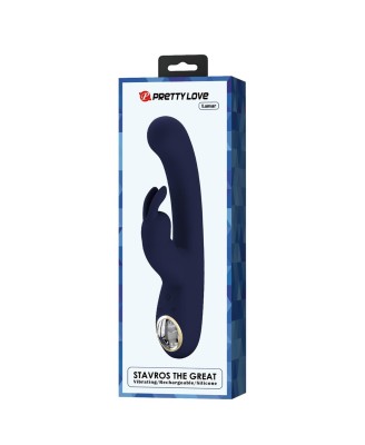 PRETTY LOVE - LAMAR, 10 vibration functions 9 speed levels, Silicone ABS