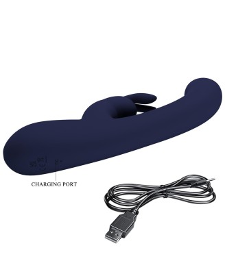 PRETTY LOVE - LAMAR, 10 vibration functions 9 speed levels, Silicone ABS