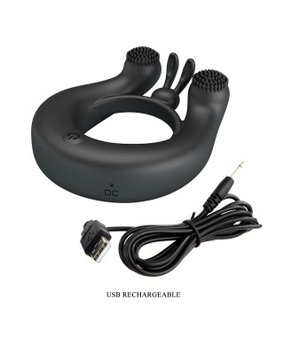 VIBRANT PENIS RING DAHLIA, 12 vibration functions memory function