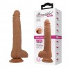 Baile Beautiful Dick Realistyczne Karmelowe Dildo z Jądrami 28 cm