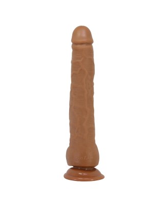 Baile Beautiful Dick Realistyczne Karmelowe Dildo z Jądrami 28 cm