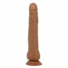 Baile Beautiful Dick Realistyczne Karmelowe Dildo z Jądrami 28 cm