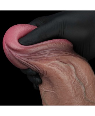 13" Dual Layered Silicone Cock XXL - Realistyczne Dildo - 33 cm