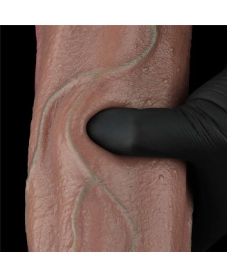 13" Dual Layered Silicone Cock XXL - Realistyczne Dildo - 33 cm