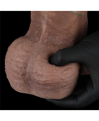 13" Dual Layered Silicone Cock XXL - Realistyczne Dildo - 33 cm