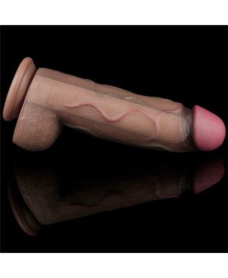 12" Dual Layered Silicone Cock XXL - Realistyczne Dildo - 30 cm