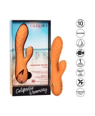 Newport Beach Babe Orange