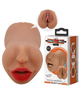Crazy Bull ZOEY - Podwójny Masturbator Pochwa Oral