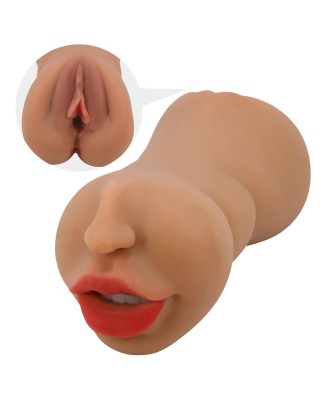 Crazy Bull ZOEY - Podwójny Masturbator Pochwa Oral