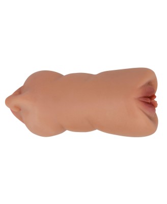 Crazy Bull ZOEY - Podwójny Masturbator Pochwa Oral