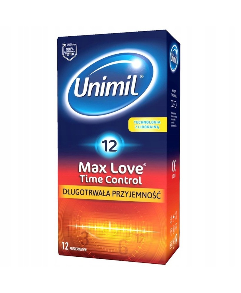 UNIMIL BOX 12 MAX LOVE TIME CONTROL