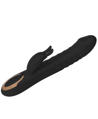 Power Escorts - BR209 - Rosalie Deluxe - Rechargeable Rabbit Vibrator - Silicone