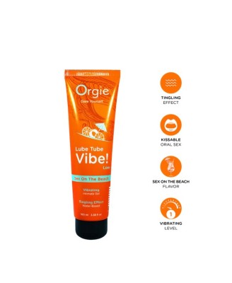 Lube Tube Vibe! - Low - Sex On The Beach - 100ml | 3.38 fl oz. - Lubrykant Wodny