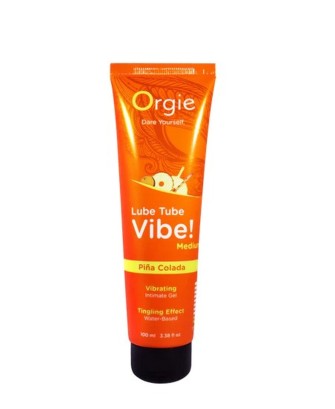 Lube Tube Vibe! - Medium - Pina Colada - 100ml - Lubrykant Wodny
